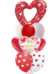 Happy Valentine's Day Big Hearts 