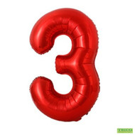 Foil Number 3 - Red