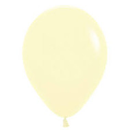 11" Pearl Matte Yellow Latex 