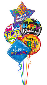 Birthday Mylar Bouquet 