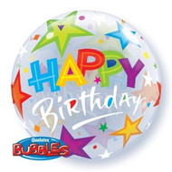Birthday Brilliant Stars Bubble 