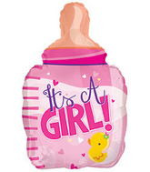 It's A Girl Baby Bottle 