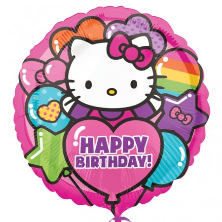 Hello Kitty Happy Birthday Balloons To Go