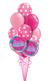 Dots In Pink Bouquet