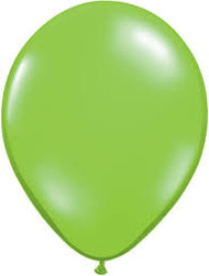 11" Lime Helium Filled Latex w/ Hi Float 