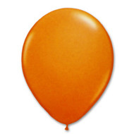 11" Orange Helium Filled Latex w/ Hi Float 