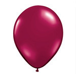 11" Burgundy Helium Filled w/ Hi Float 