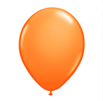 16 in Orange Helium filled latex w/ Hi float 