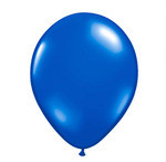 16 in Sapphire Blue Helium filled latex w/ Hi float 