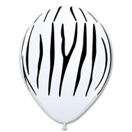 11" Zebra Print Latex