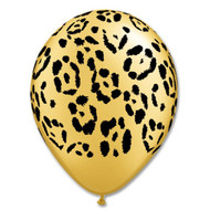 11" Leopard Print Latex 