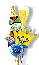 Bubbly Birthday King Bouquet 