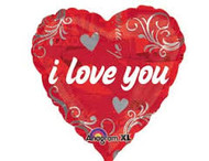I love You Foil 