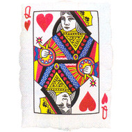 Queen of Hearts Playing Card 