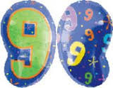 Number 9 Jr. Shape