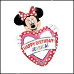 Minnie Heart Personalized