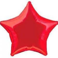 Red Foil Star 