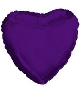 Purple Foil Heart 