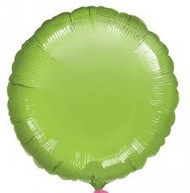 Lime Foil Circle 