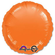 Orange Foil Circle 
