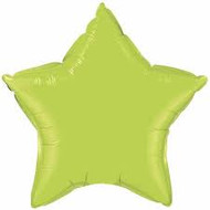 Lime Foil Star