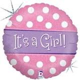 It's A Baby Girl Holographic