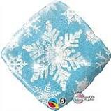 Blue Winter Snowflake