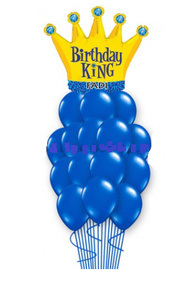 Birthday King True Blue Bouquet