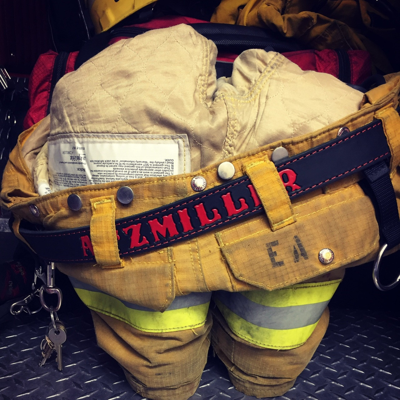 Fitted Bunker Belt Black Smoke Apparel