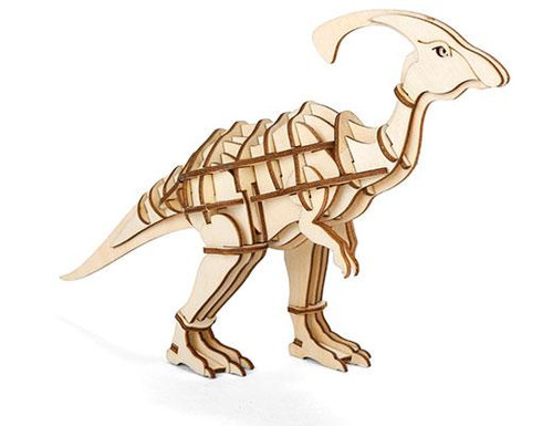 Parasaurolophus 3D Wooden Puzzle Thumbnail