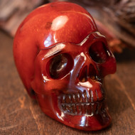 Faux Mexican Amber Skull - Thumbnail