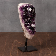 Amethyst Geode w/Stand, Unique - Thumbnail