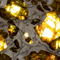 Seymchan Pallasite Meteorite - Closeup