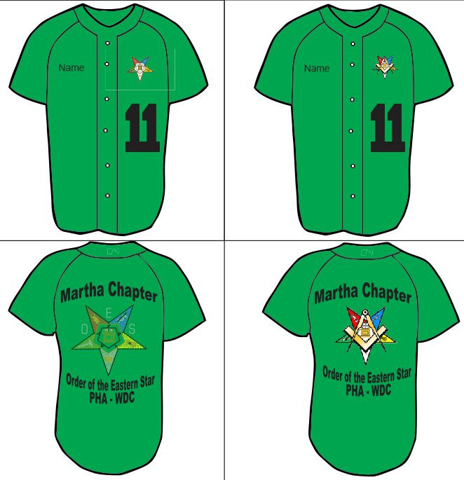 order baseball shirts