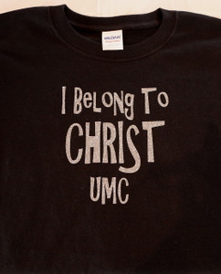 I Belong To Christ UMC Vinyl Youth Tee
