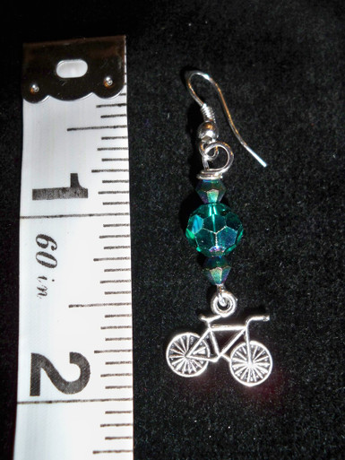 Bicycle Earrings