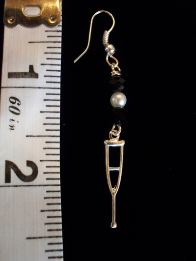 Crutch Earrings