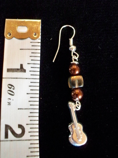Guitar Earrings