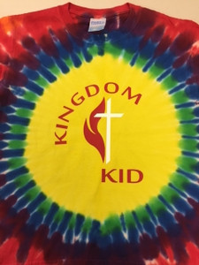 "Kingdom Kid" Tie Dye Window Tee