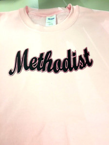 "Methodist" Applique Sweatshirt