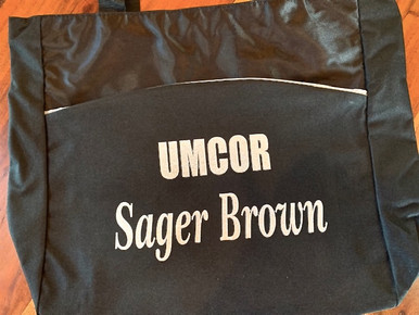 UMCOR Sager Brown Tote