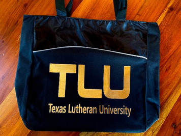 Texas Lutheran University Zippered Tote