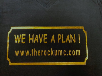"We Have A Plan" Customizable Tee