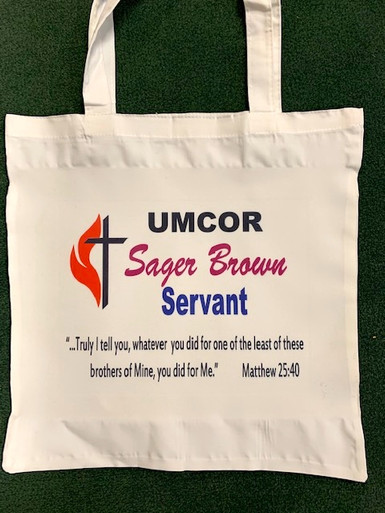 UMCOR Sager Brown Servant Tote