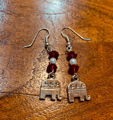 Republican Logo Earrings