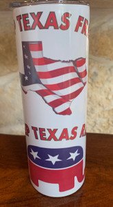 "Keep Texas Free Keep Texas Red"