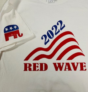 "2022 RED WAVE" TEE