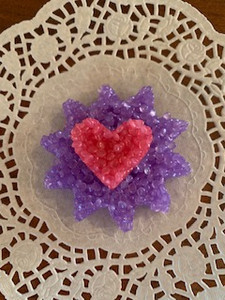Car Freshie Flower with Heart 3D