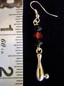 Bowling Pin Earrings