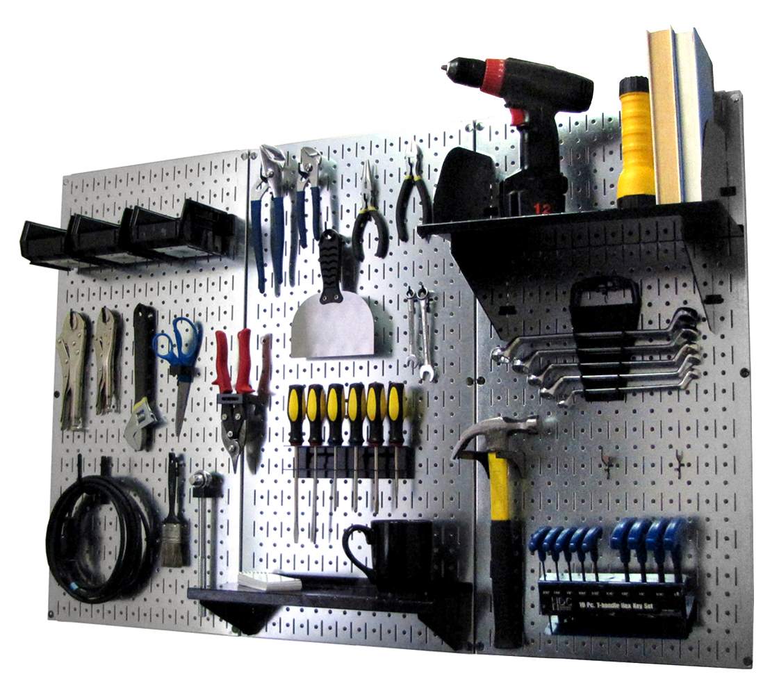 Tool Organizer Pegboard - Best Garage Storage Systems - Wall Control